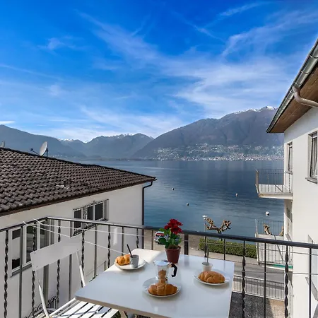 Garden On The Lake 1 - Happy Rentals Gambarogno Exterior photo